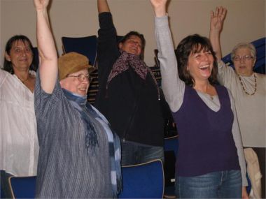 Chorprobe im Roncallihaus